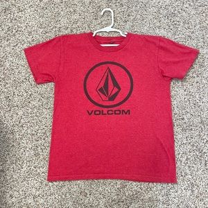 Red Volcom shirt